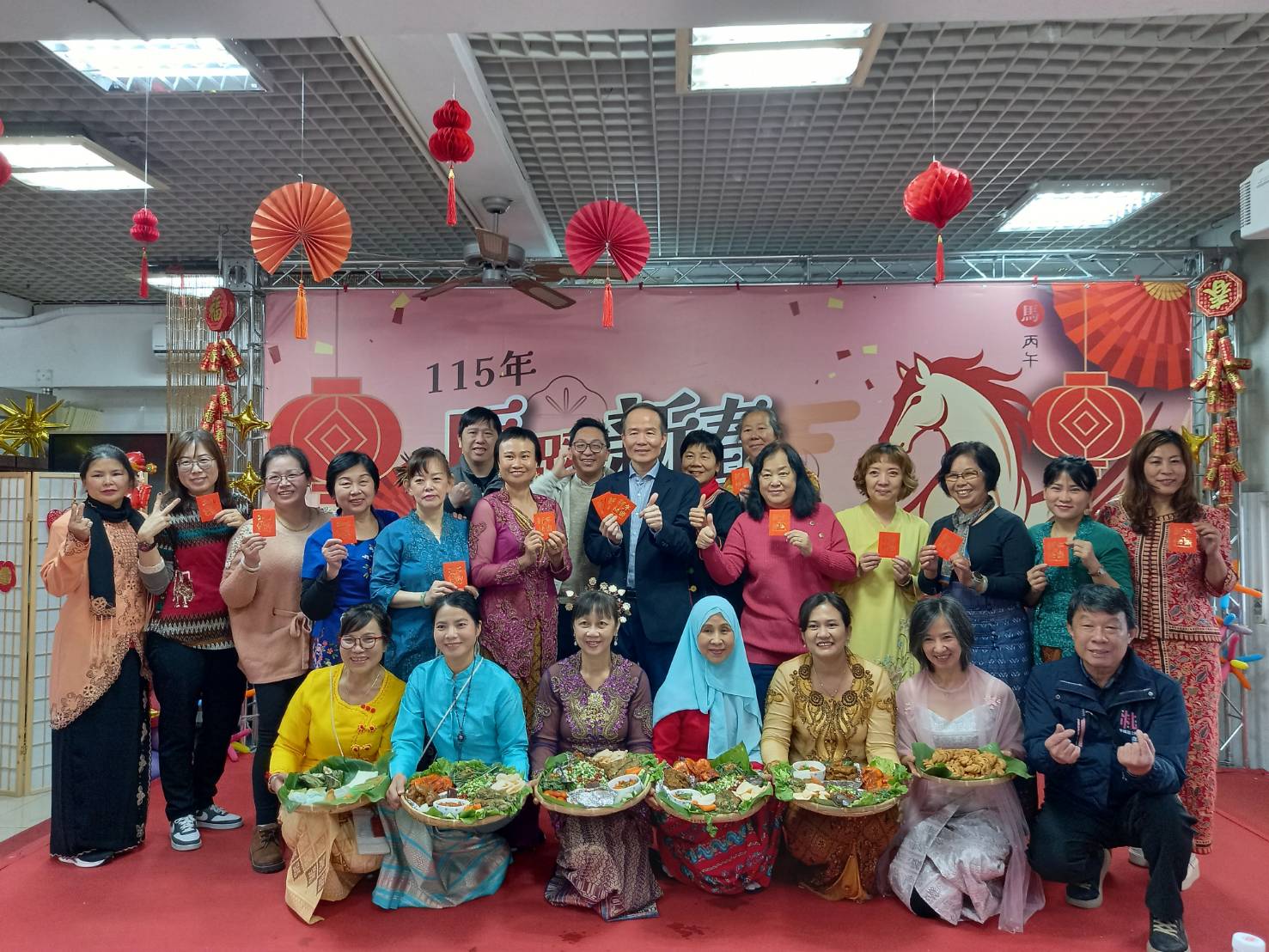 桃園南區新住民學習中心歲末圍爐登場 提前歡度新年佳節