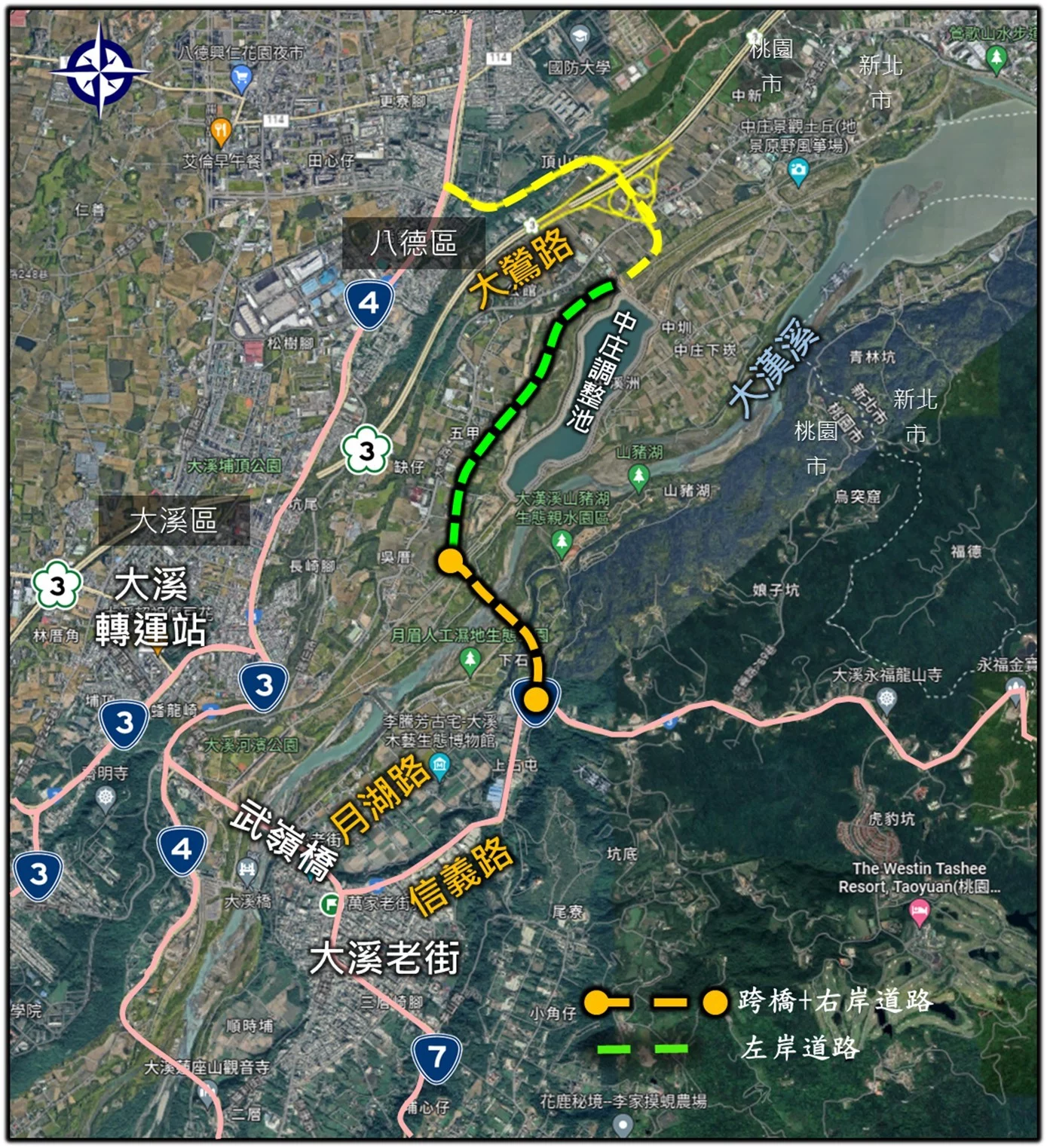 告別大溪塞車噩夢!大漢溪兩岸新路規劃與通車時程曝光