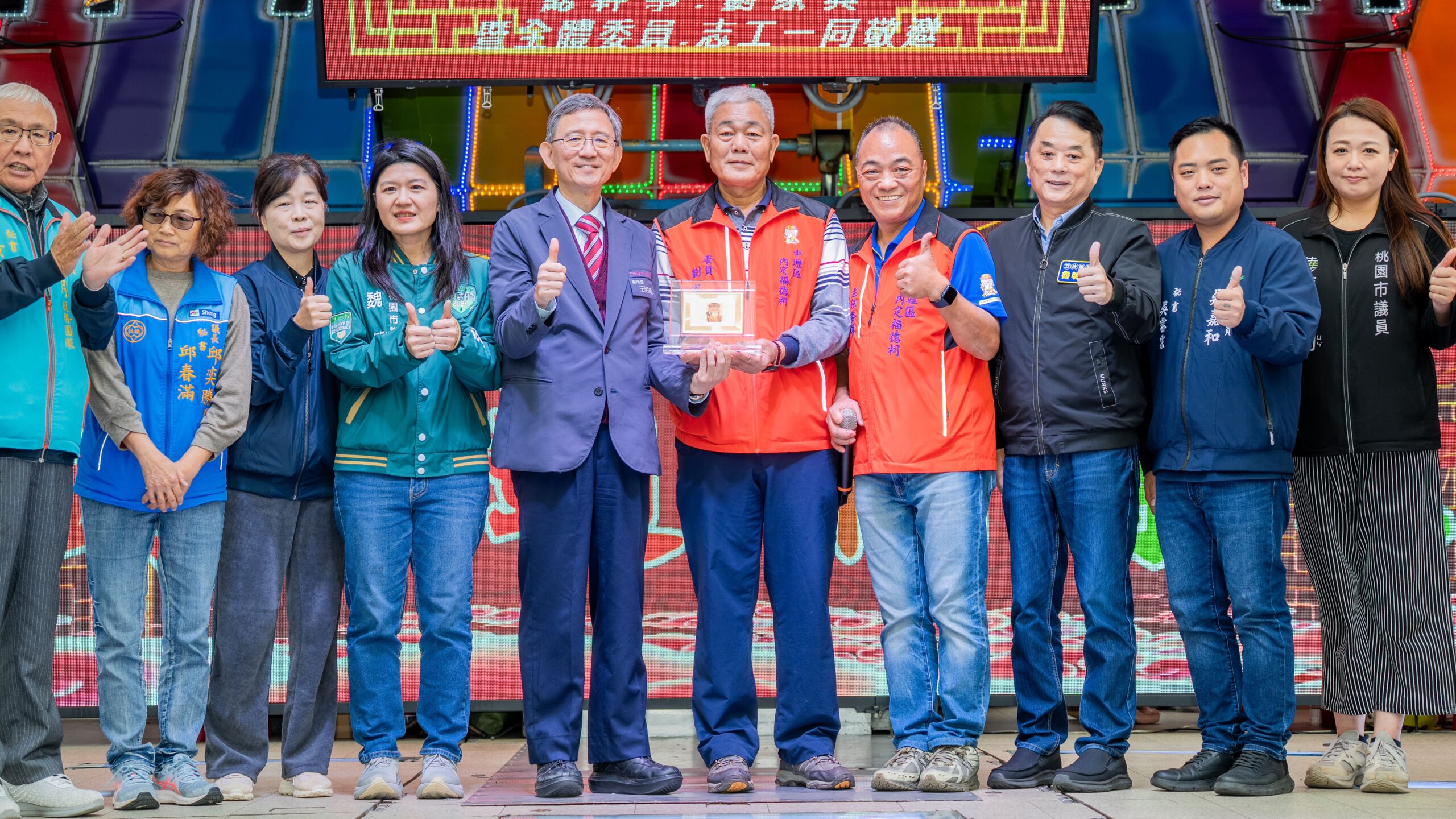 中壢內定福德祠庇佑地方近百年 王明鉅祈求為地方帶來平安福氣