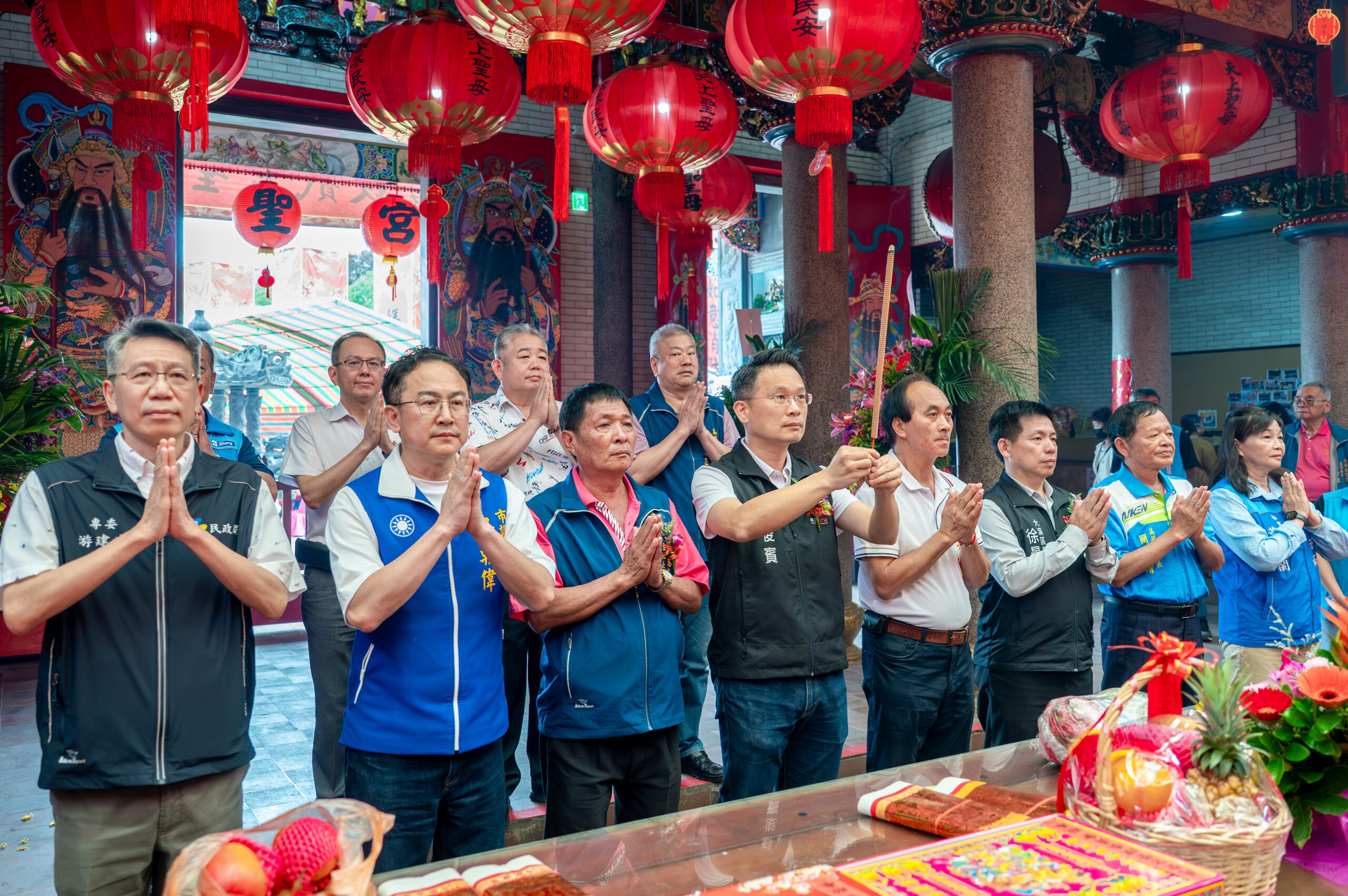大溪美華慈聖宮賀媽祖壽誕 蘇俊賓讚百年信仰中心