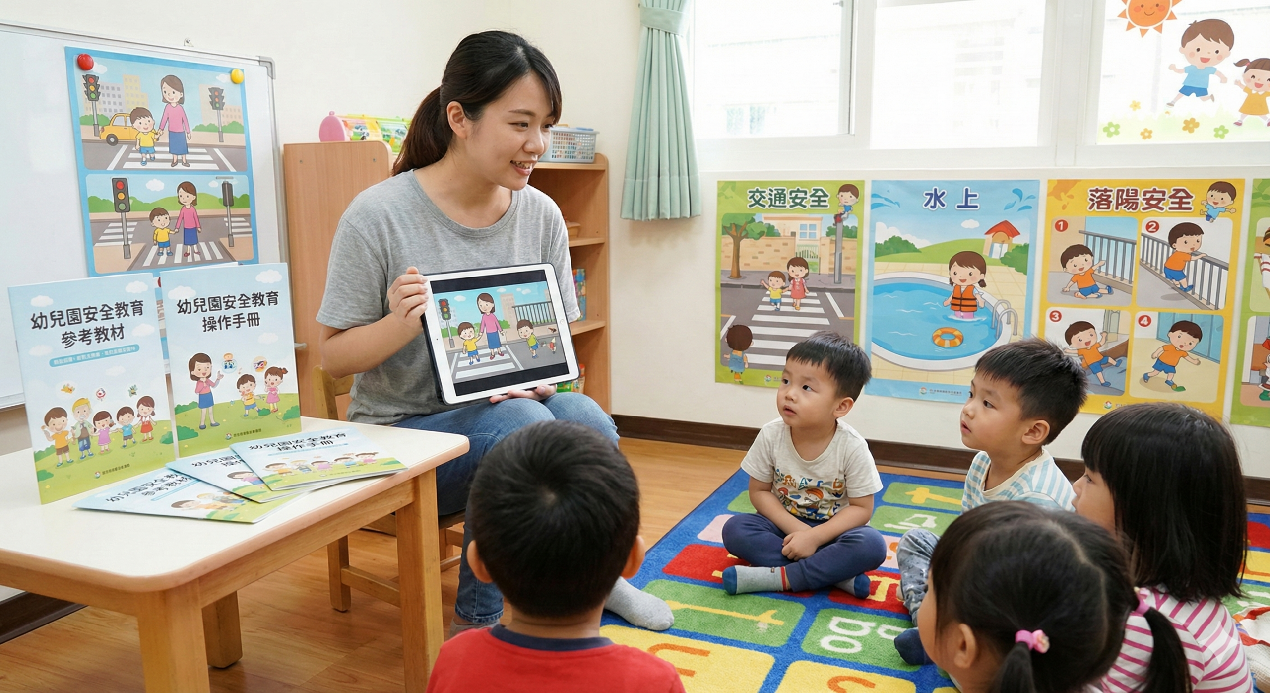全國教保資訊網上架新教材 涵蓋交通水域防墜三大領域