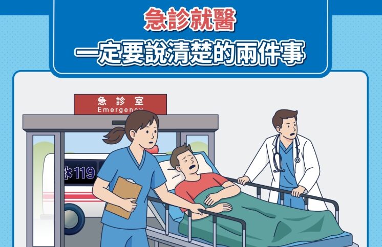 掛急診別只說「不舒服」!醫師教你2大重點助快速判斷病情 掛急診別只說「不舒服」!醫師教你2大重點助快速判斷病情