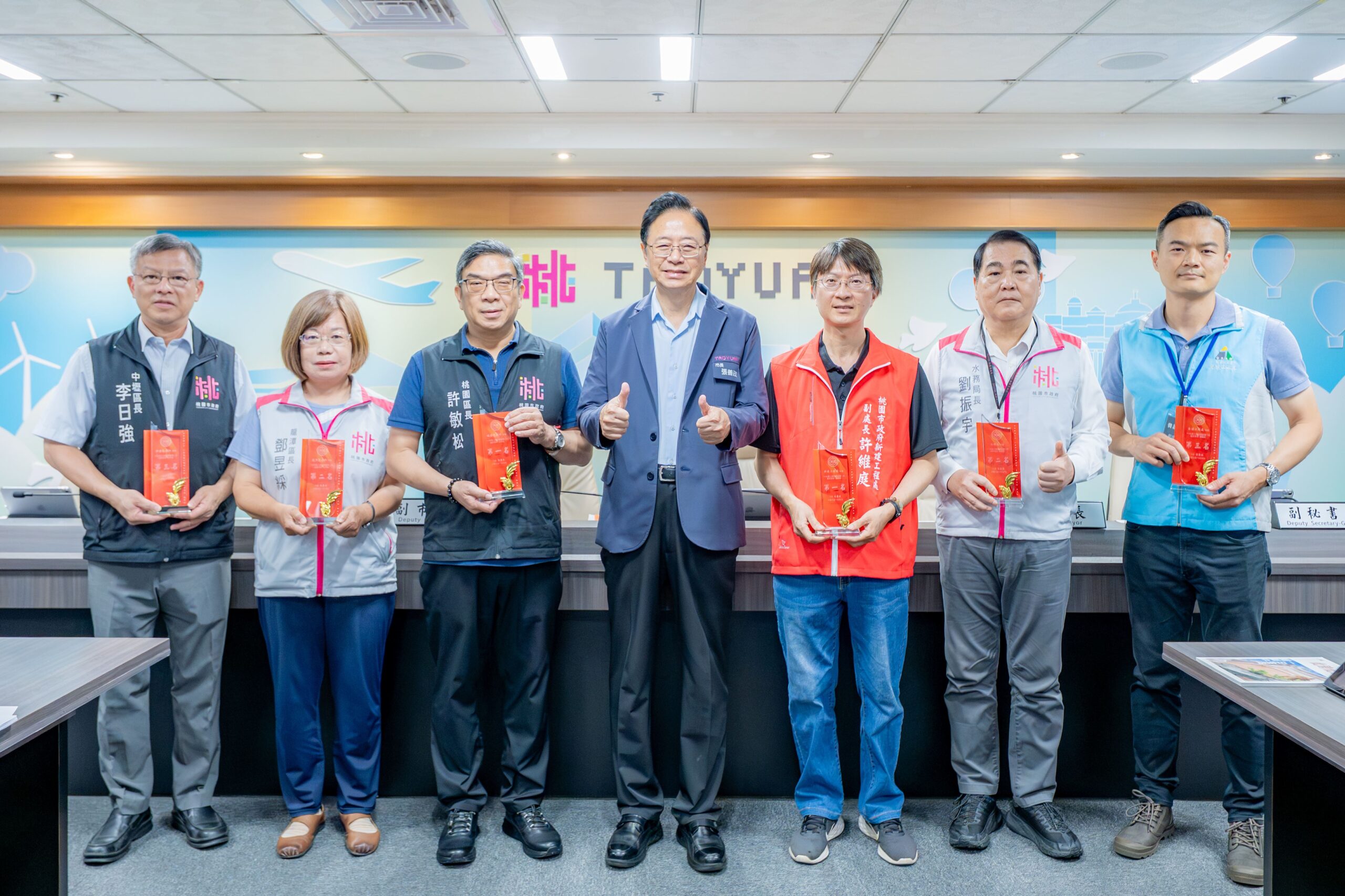 桃園工程督導考核6績優單位出爐 張善政：將經費發揮最大效益