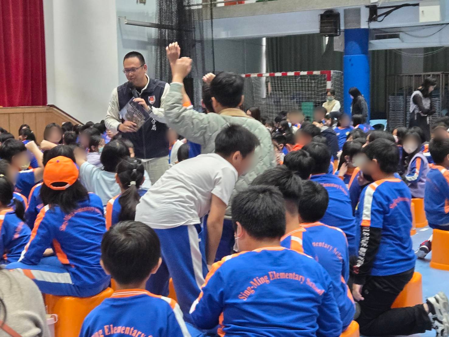 打破「不是故意就沒事」迷思！中壢警進校助學童認識法治觀念