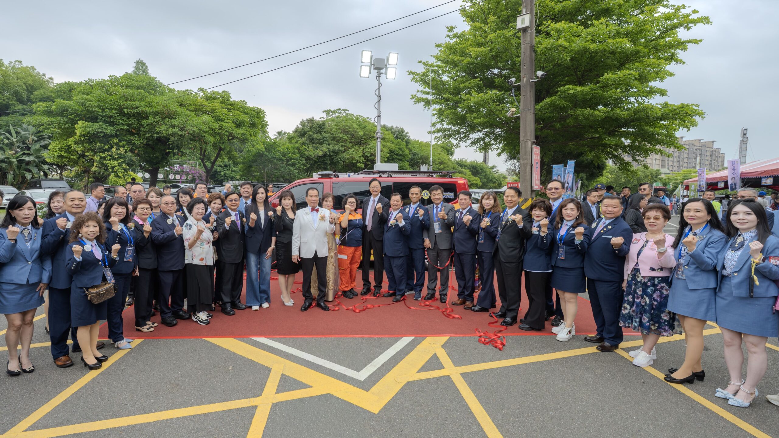 桃園公私協力！獅子會300B3區大手筆捐贈車輛 強化社會福祉