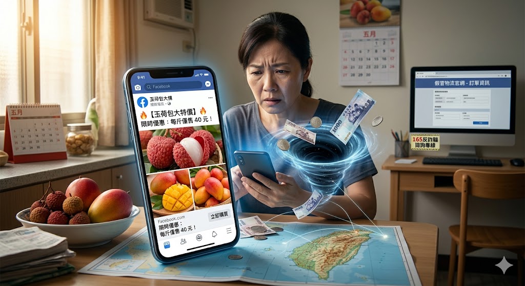 網購玉荷包慘噴百萬！婦人搶便宜誤掉陷阱 遭詐騙手法全公開