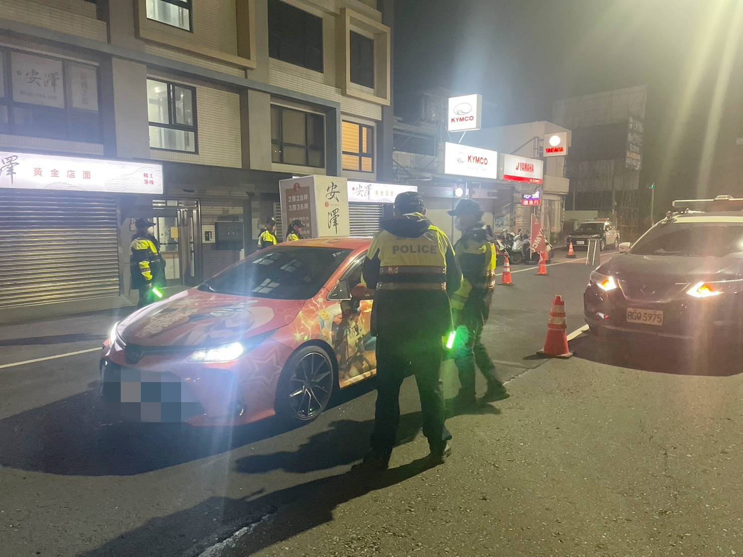 大園警出動逾40警力 年節前雷厲掃黑