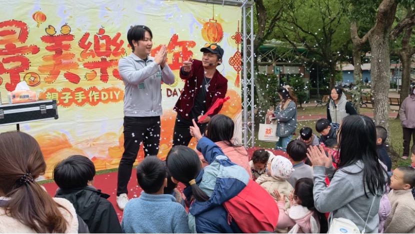 剛升格當爸！高揚凱現身親子手作活動 推廣健康台灣盼孩童健全發展