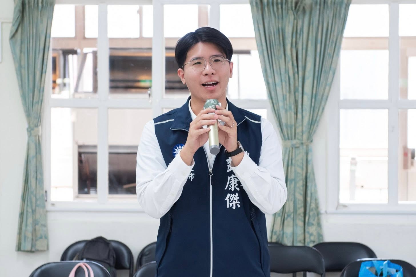 黃世杰公布競選六大政見 彭康傑酸:不是換個說法就叫創新 黃世杰公布競選六大政見 彭康傑酸:不是換個說法就叫創新