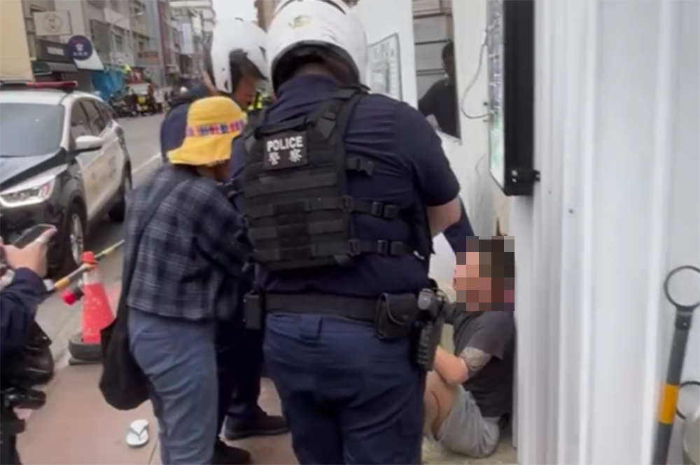 中壢男租屋處「偷電」遭房東目擊 拔腿狂奔仍難逃警網