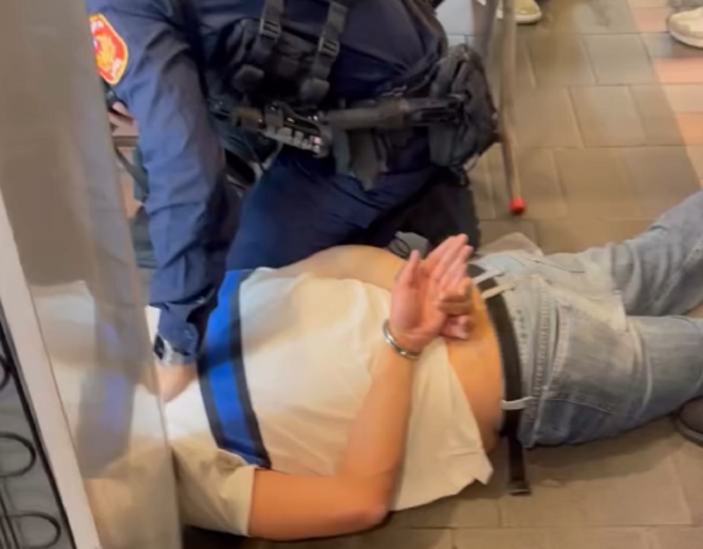 中壢中平商圈爆銀樓搶案 民眾見義勇為助警方逮人