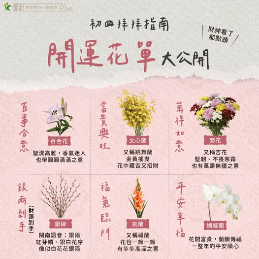 初四迎財神!必備開運花單公開:銀柳、百合為居家招福 初四迎財神!必備開運花單公開:銀柳、百合為居家招福