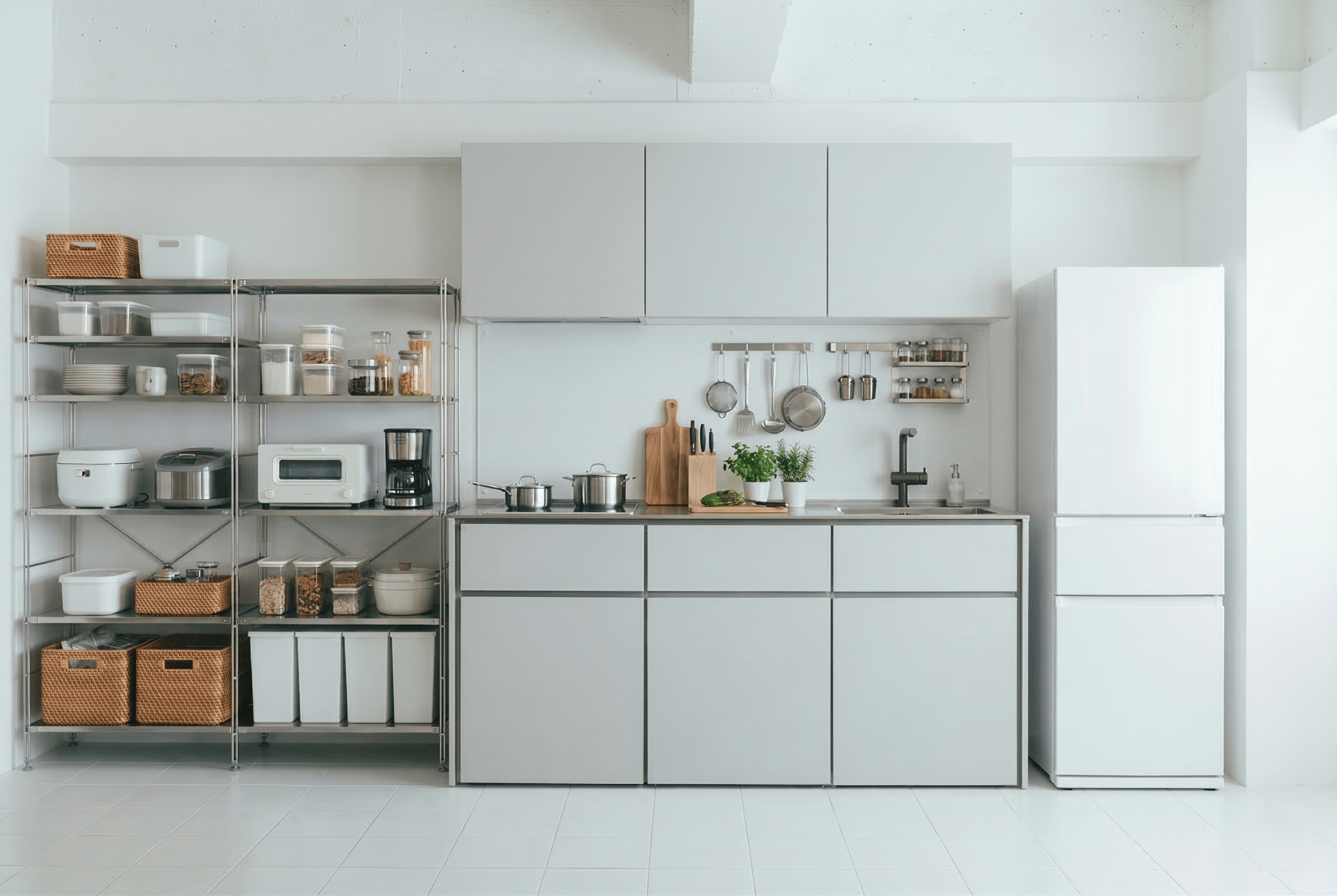 SAKURA 攜手 MUJI RENOVATION 推出「Basic+」廚房,從生活出發重新思考廚房的基本樣貌。 SAKURA 攜手 MUJI RENOVATION 推出「Basic+」廚房,從生活出發重新思考廚房的基本樣貌。