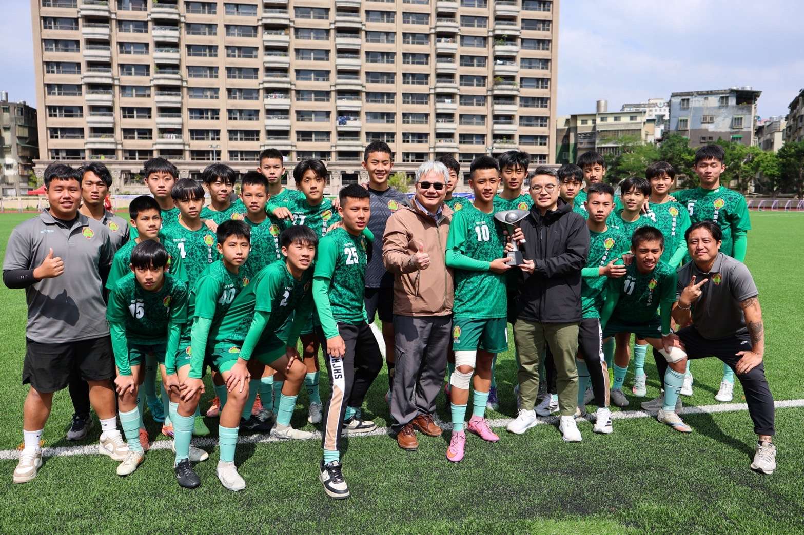 桃園中興國中小將寫新成就！中等學校足球聯賽2度踢進全國八強