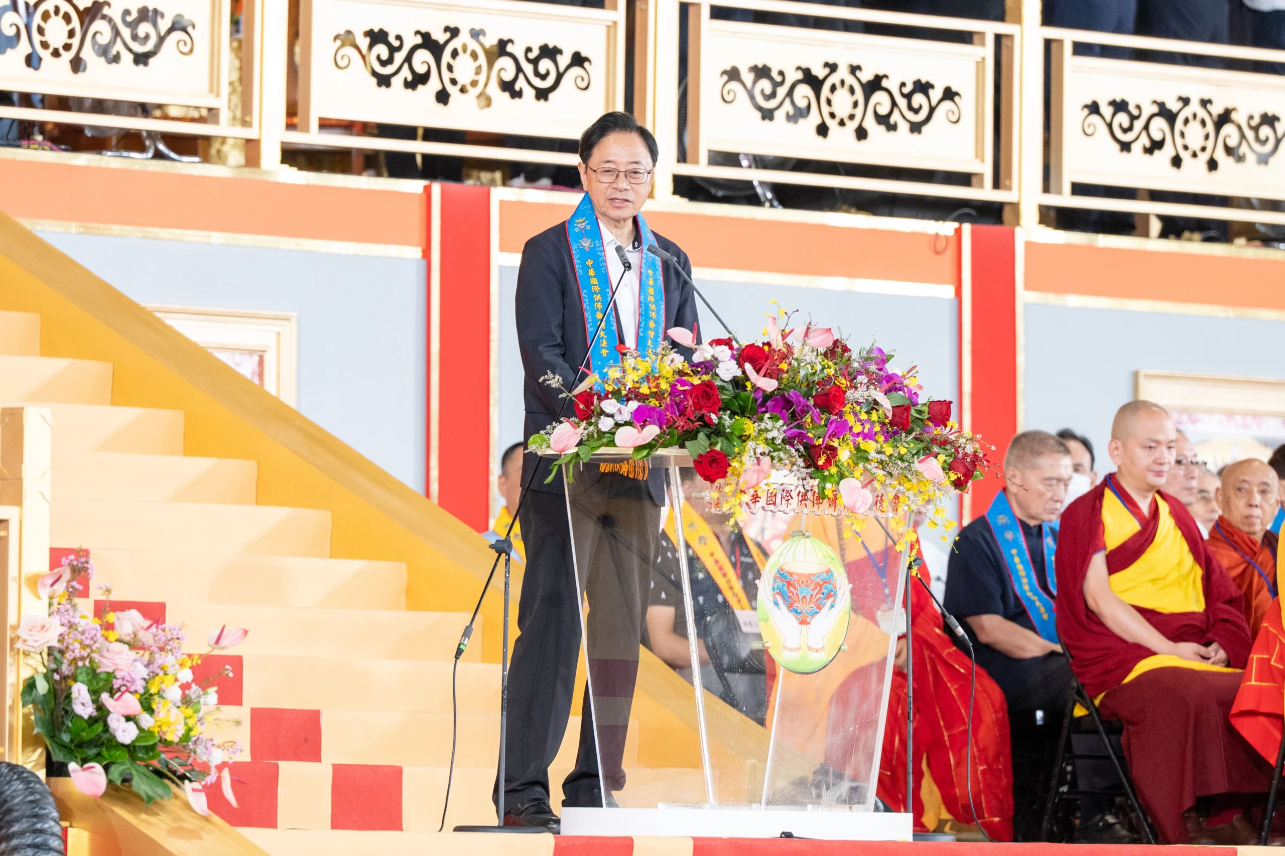 國際供佛齋僧大會龜山登場 張善政鼓勵各界投入公益服務 國際供佛齋僧大會龜山登場 張善政鼓勵各界投入公益服務