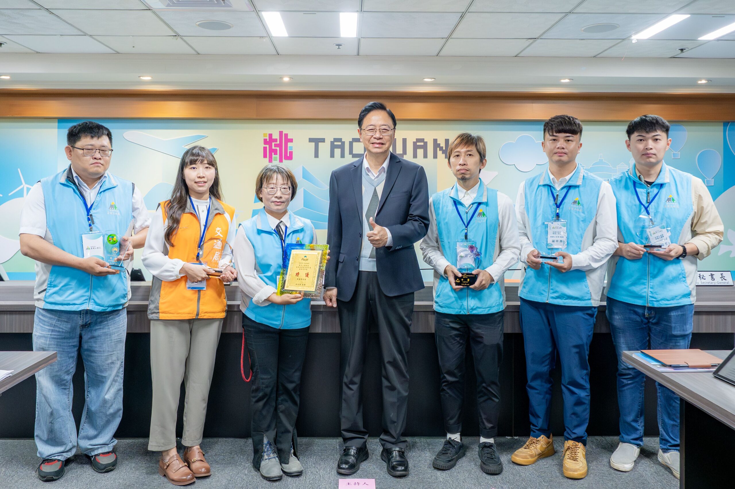 桃園積極推動道路養護及人行環境改善 獲4獎項肯定 桃園積極推動道路養護及人行環境改善 獲4獎項肯定