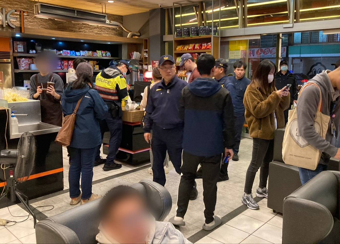 八德分局維護地區治安 雷霆除暴專案出動39警力遏止不法行為