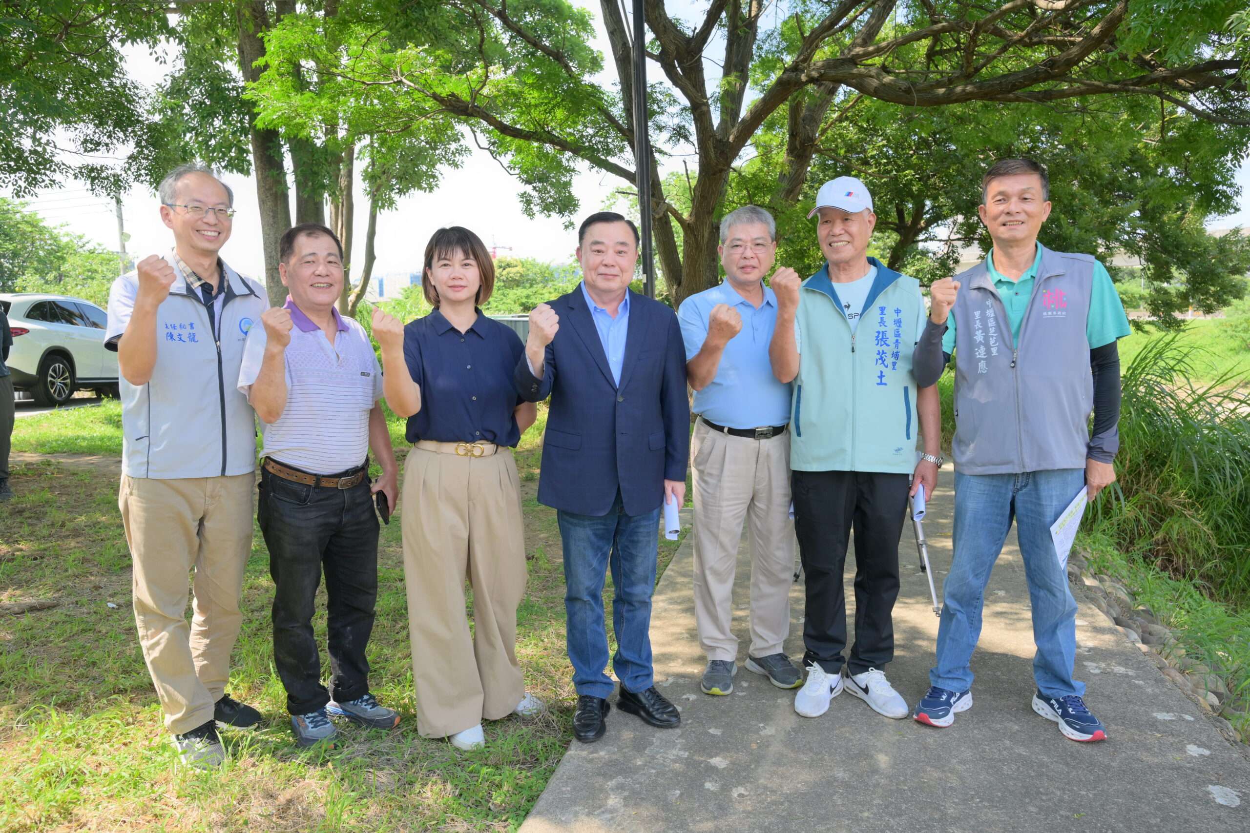 【有片】邱奕勝為中壢打造優質公共空間 會勘推動老街溪防洪、保留2公園 【有片】邱奕勝為中壢打造優質公共空間 會勘推動老街溪防洪、保留2公園