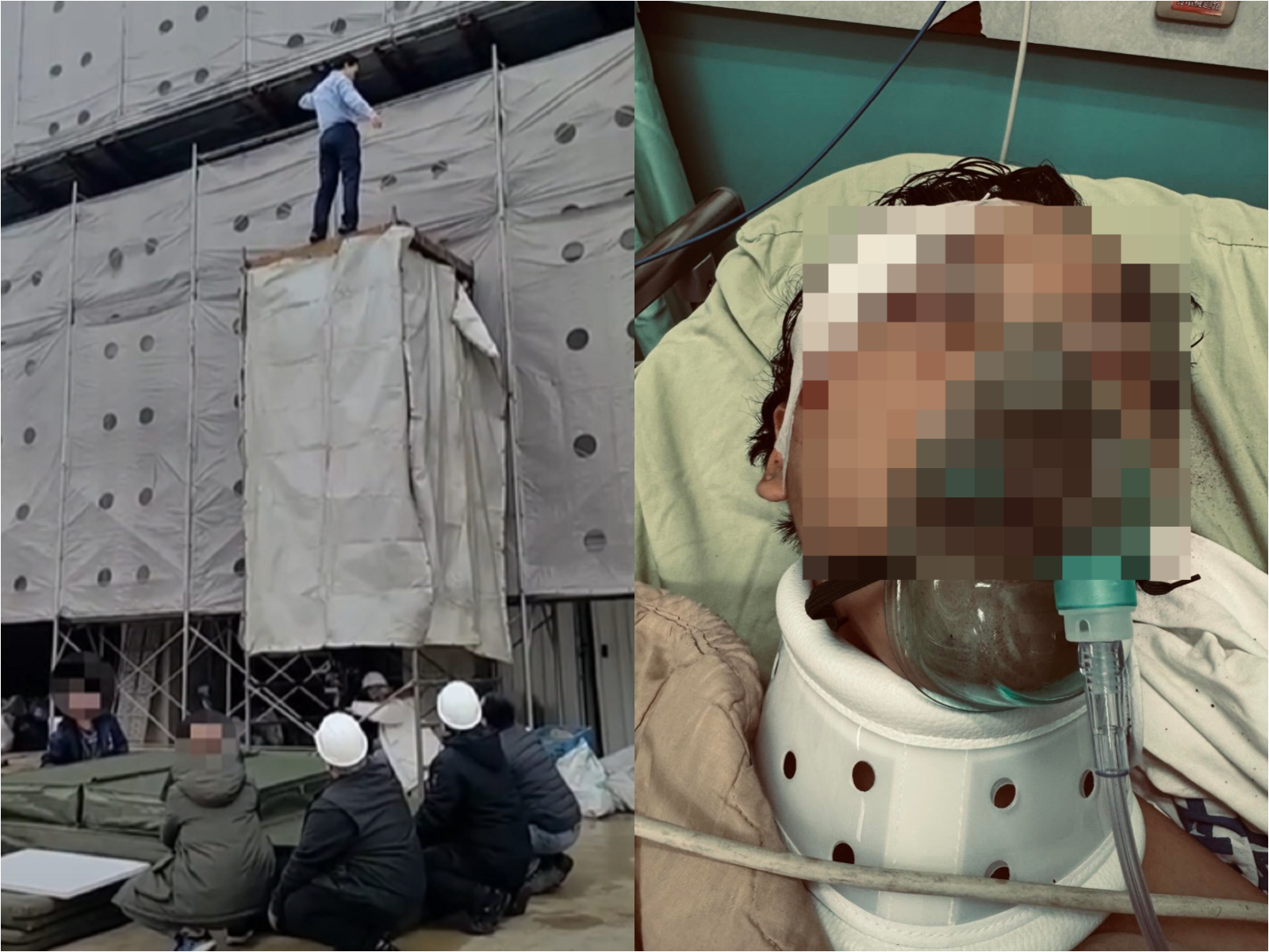 《豆腐媽媽》替身演員頭部墜地重傷 桃園勞檢處認定防護措施不足