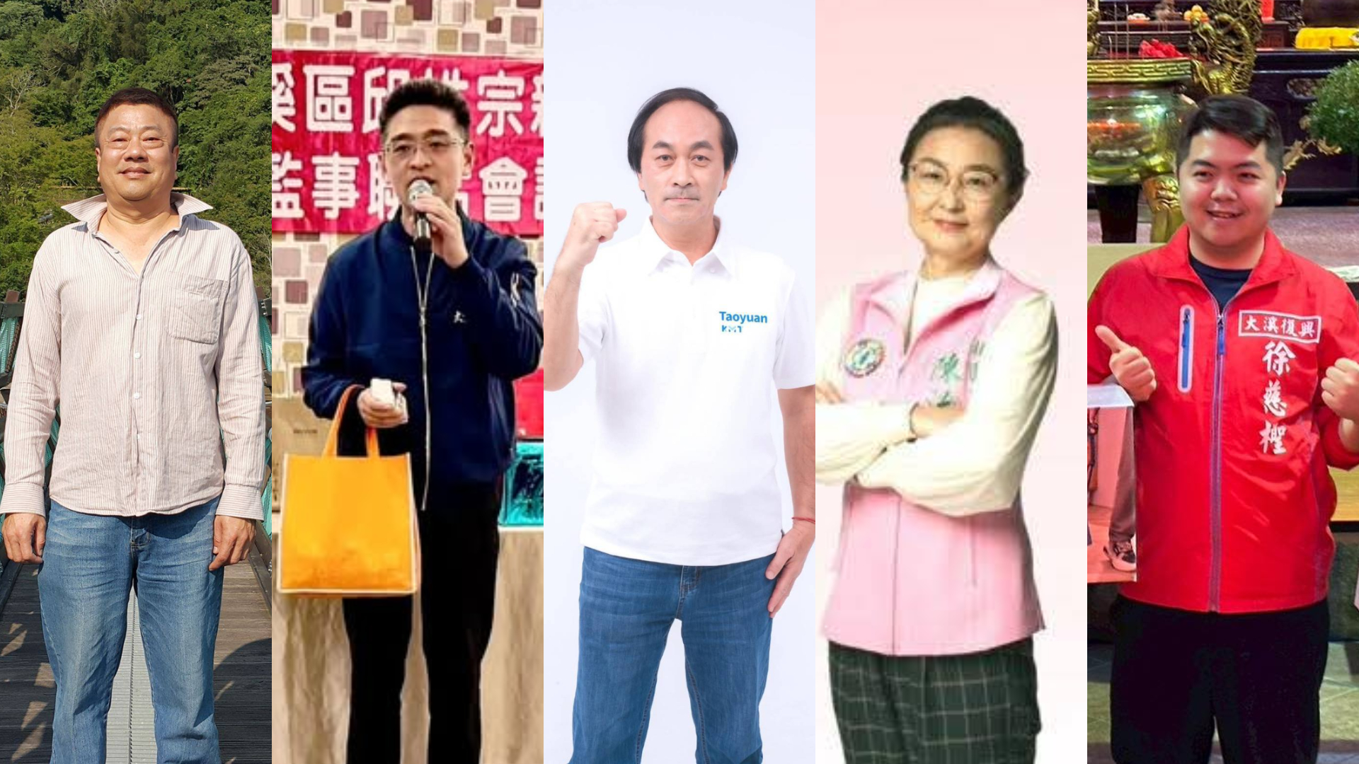 大溪復興議員選戰上演5搶2？新人勤跑基層挑戰現任李柏坊、陳治文