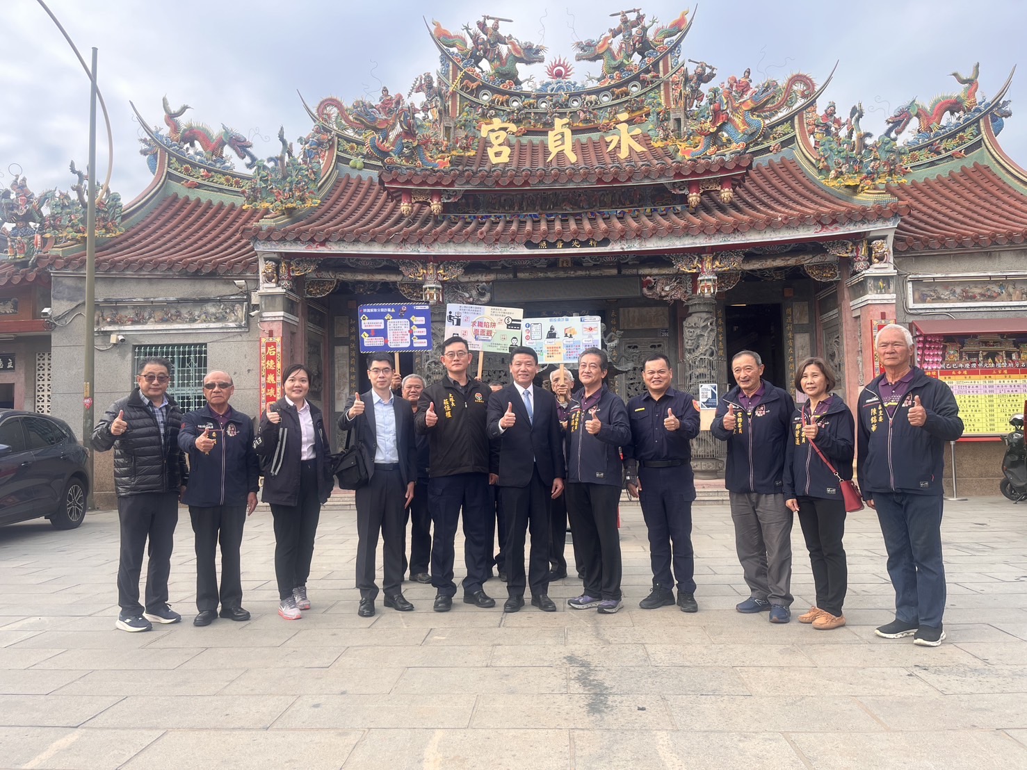 刑事局攜手宮廟創新反詐「Q版小神衣」護民平安