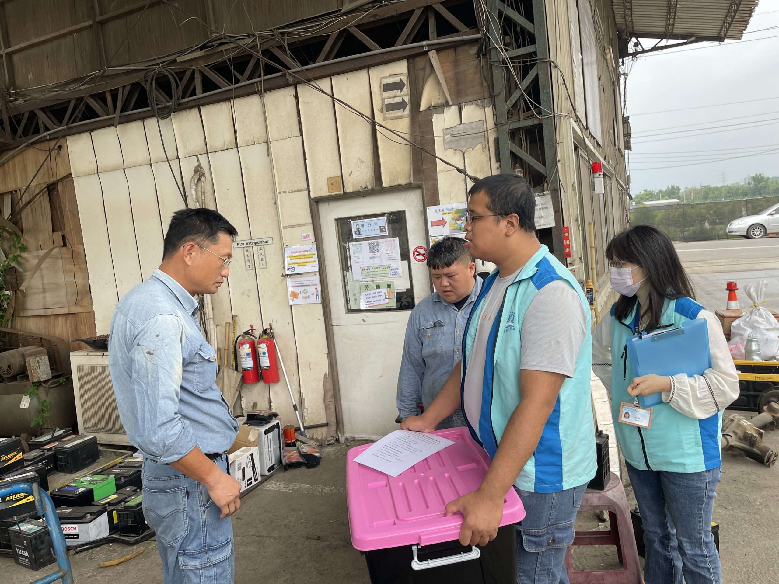 桃園超前部署修正火災預防自治條例 納管廢電池回收業