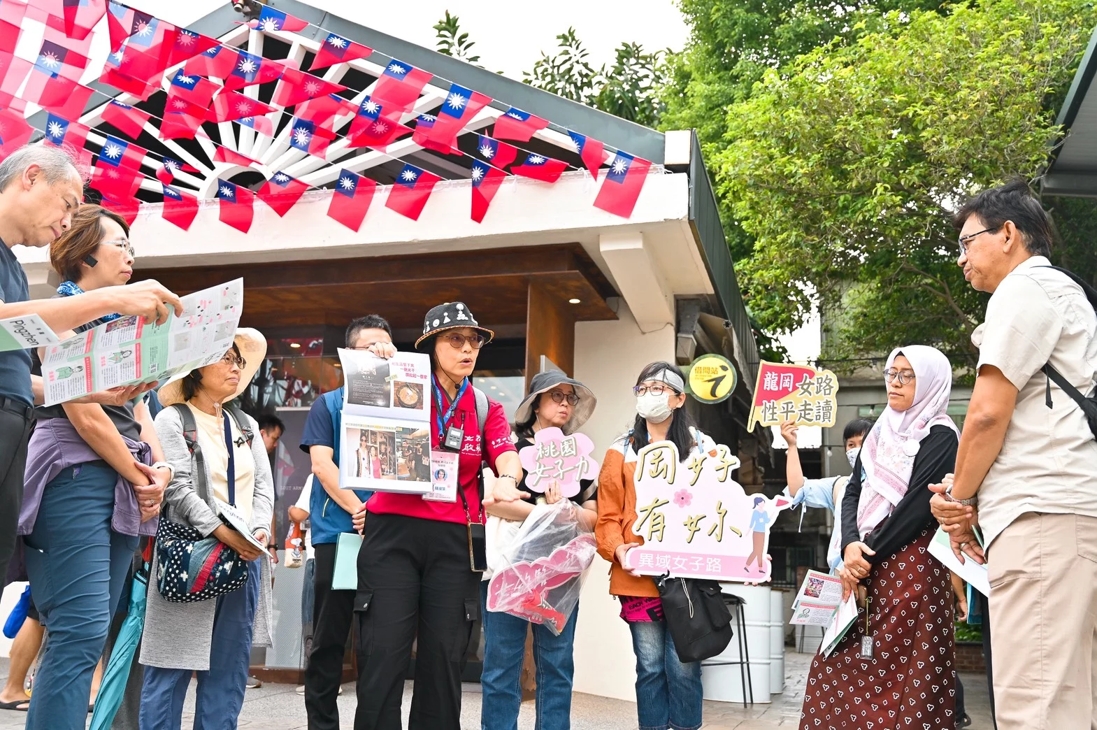 亞洲生態旅遊聯盟訪龍岡 桃園推女路與清真餐驚艷國際