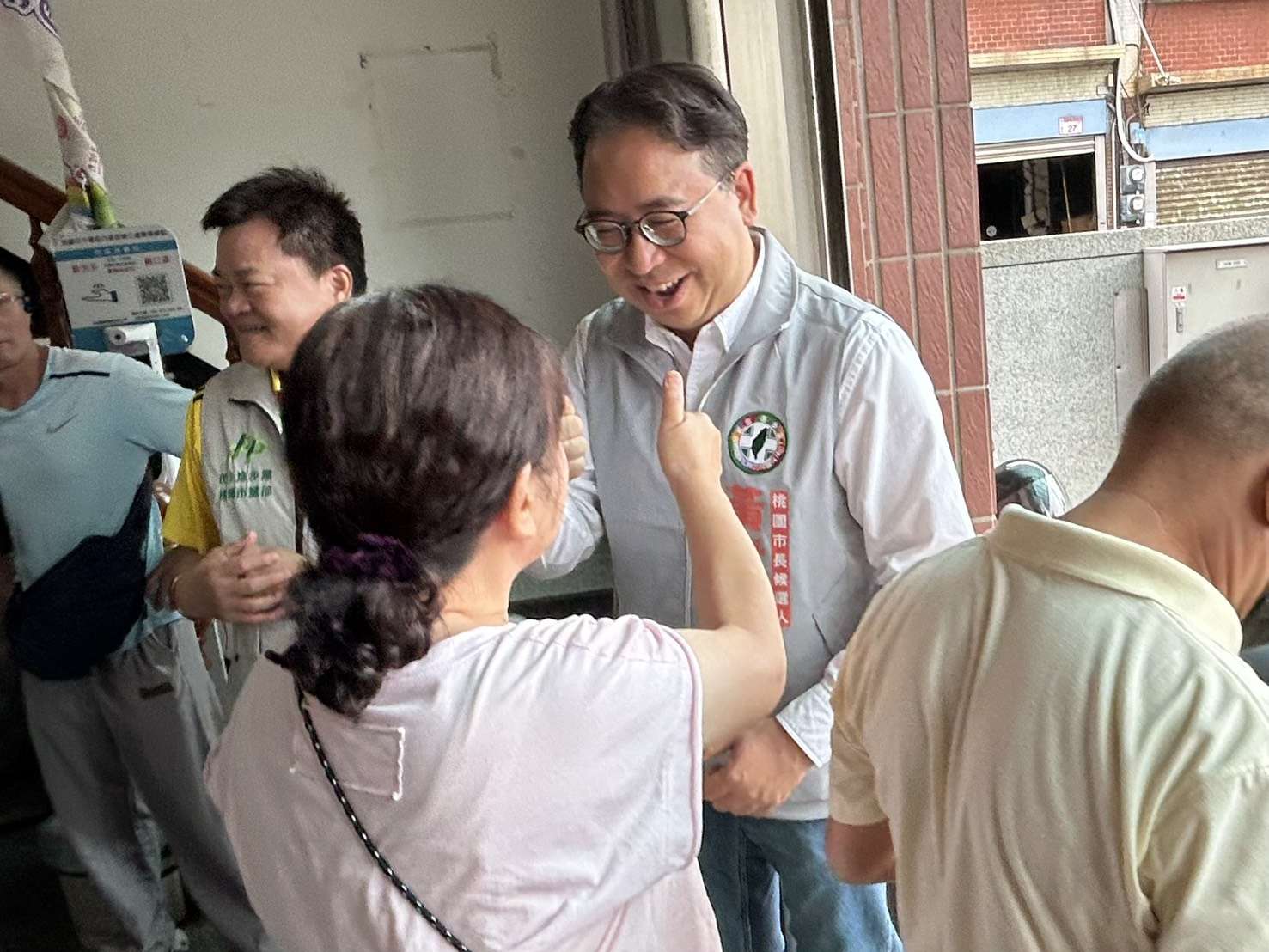 黃世杰中壢大崙崇德宮談市政 喊好市府應走在民意前面 黃世杰中壢大崙崇德宮談市政 喊好市府應走在民意前面