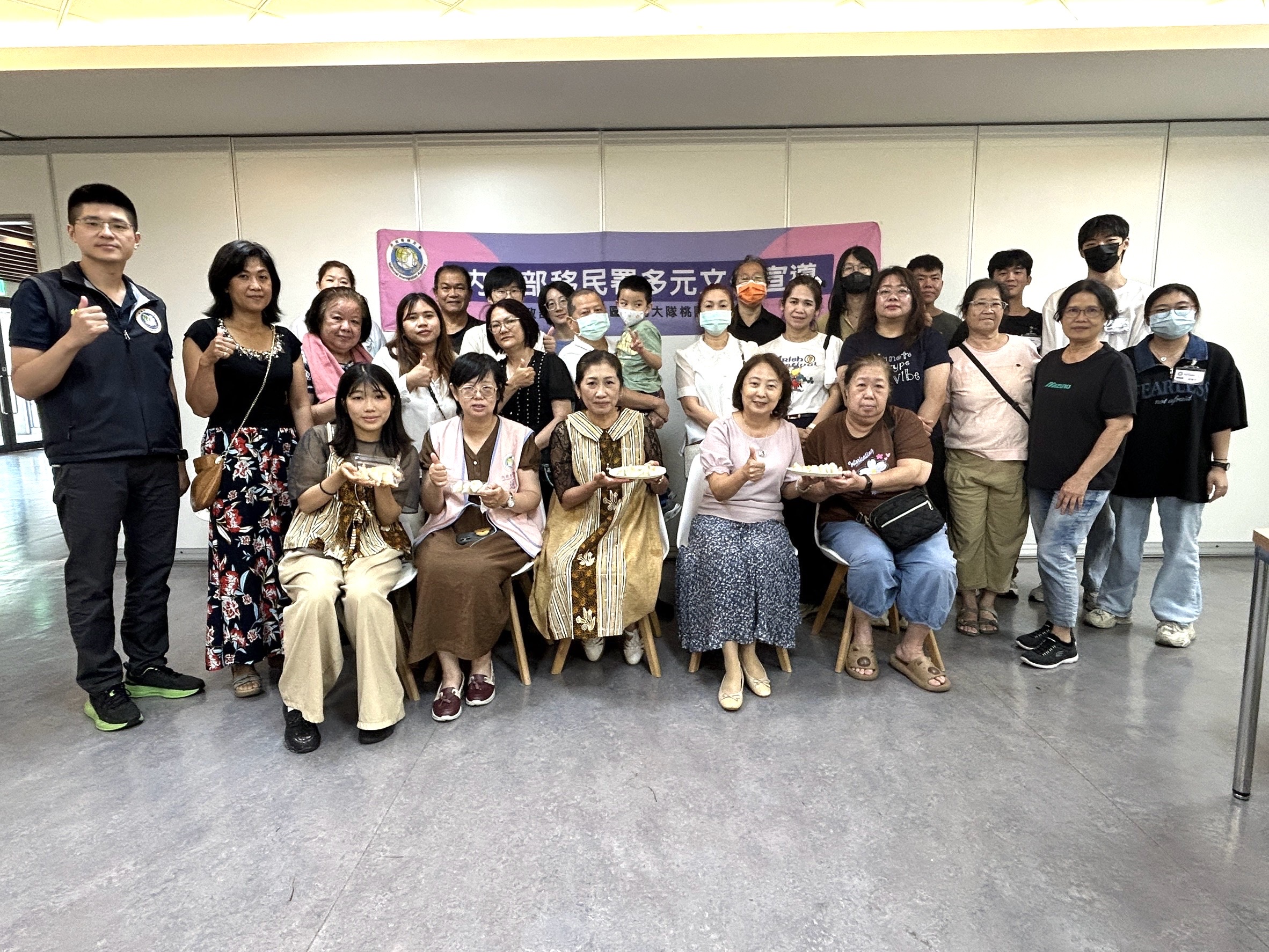 印尼也有客家人!移民署桃園站舉辦文化體驗 學員動手做粄食 印尼也有客家人!移民署桃園站舉辦文化體驗 學員動手做粄食