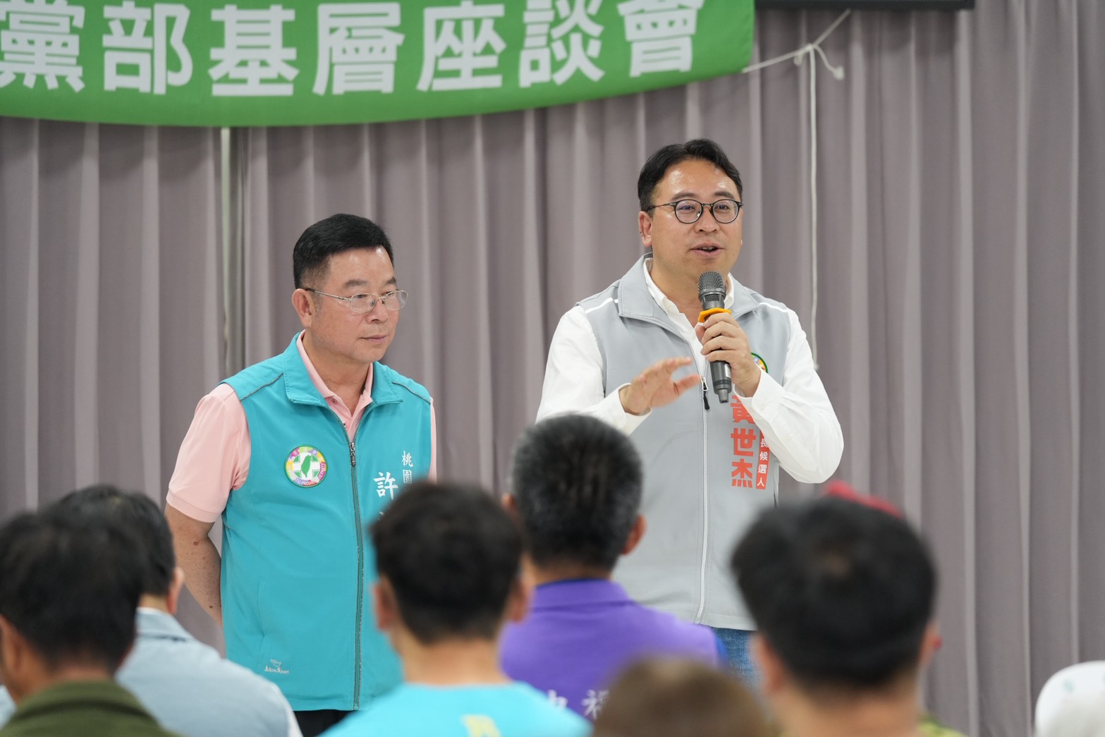 黃世杰楊梅、蘆竹趕場爭取支持 承諾整合捷運公車路網 黃世杰楊梅、蘆竹趕場爭取支持 承諾整合捷運公車路網