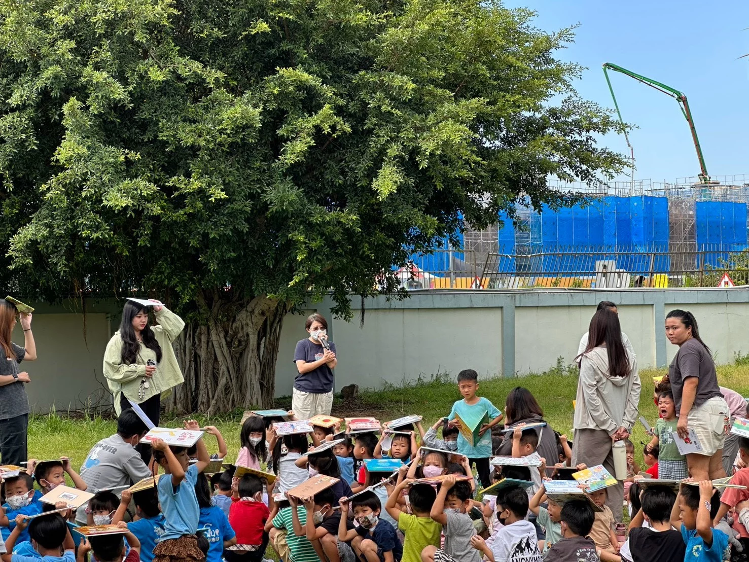 防震觀念靠實作扎根！桃消大林分隊前進幼兒園傳授避難知識