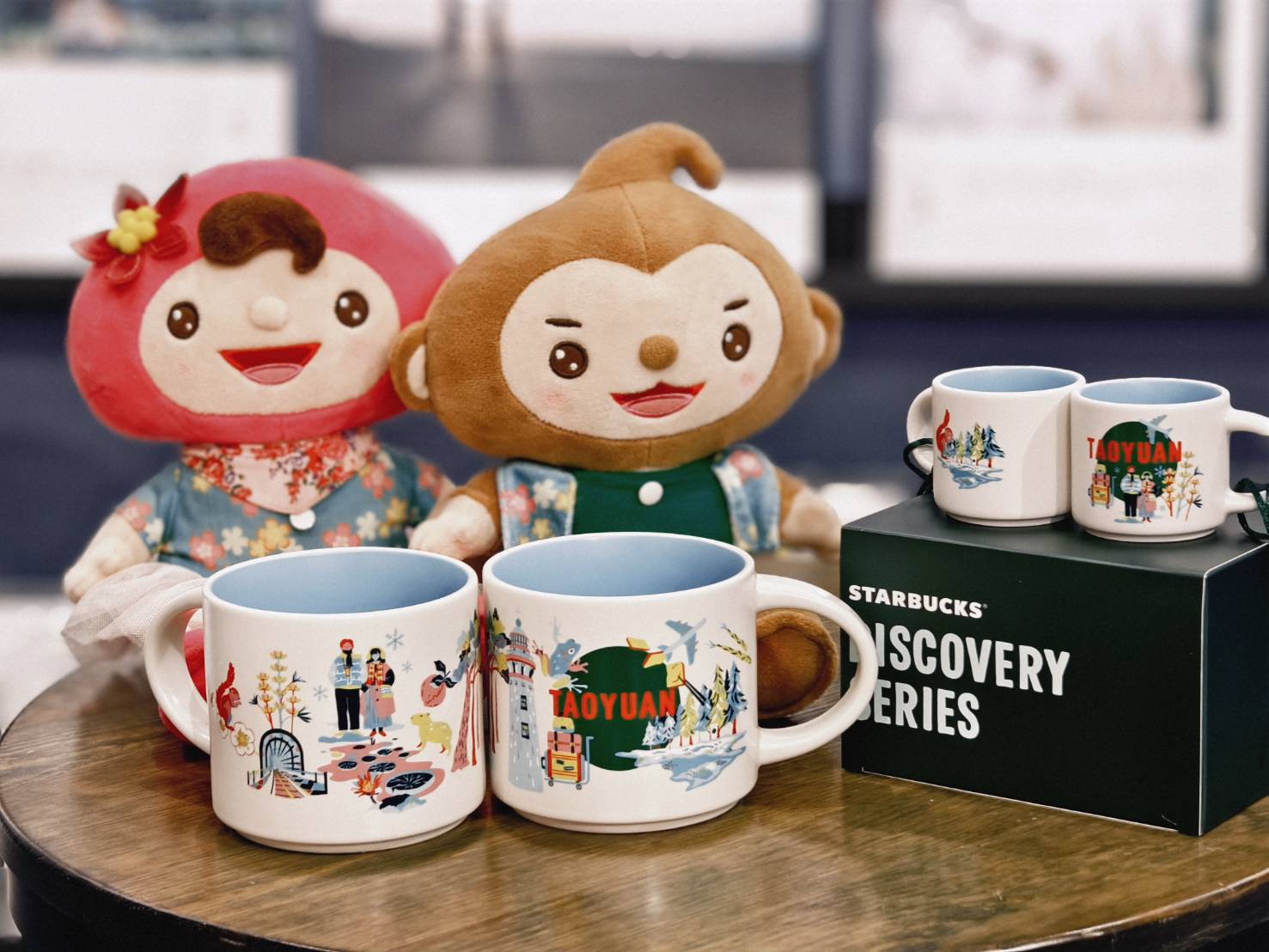 桃園登上星巴克城市杯 呈現在地自然人文特色