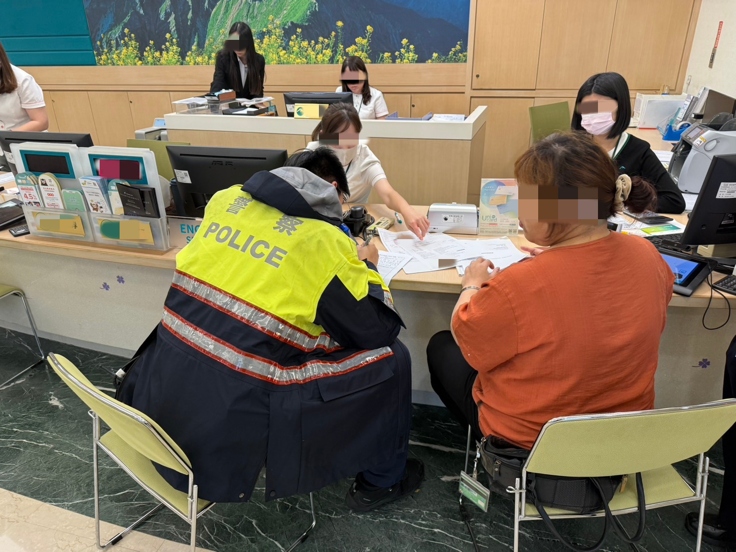 中壢女欲匯款1065萬日幣 警得知原因急阻止