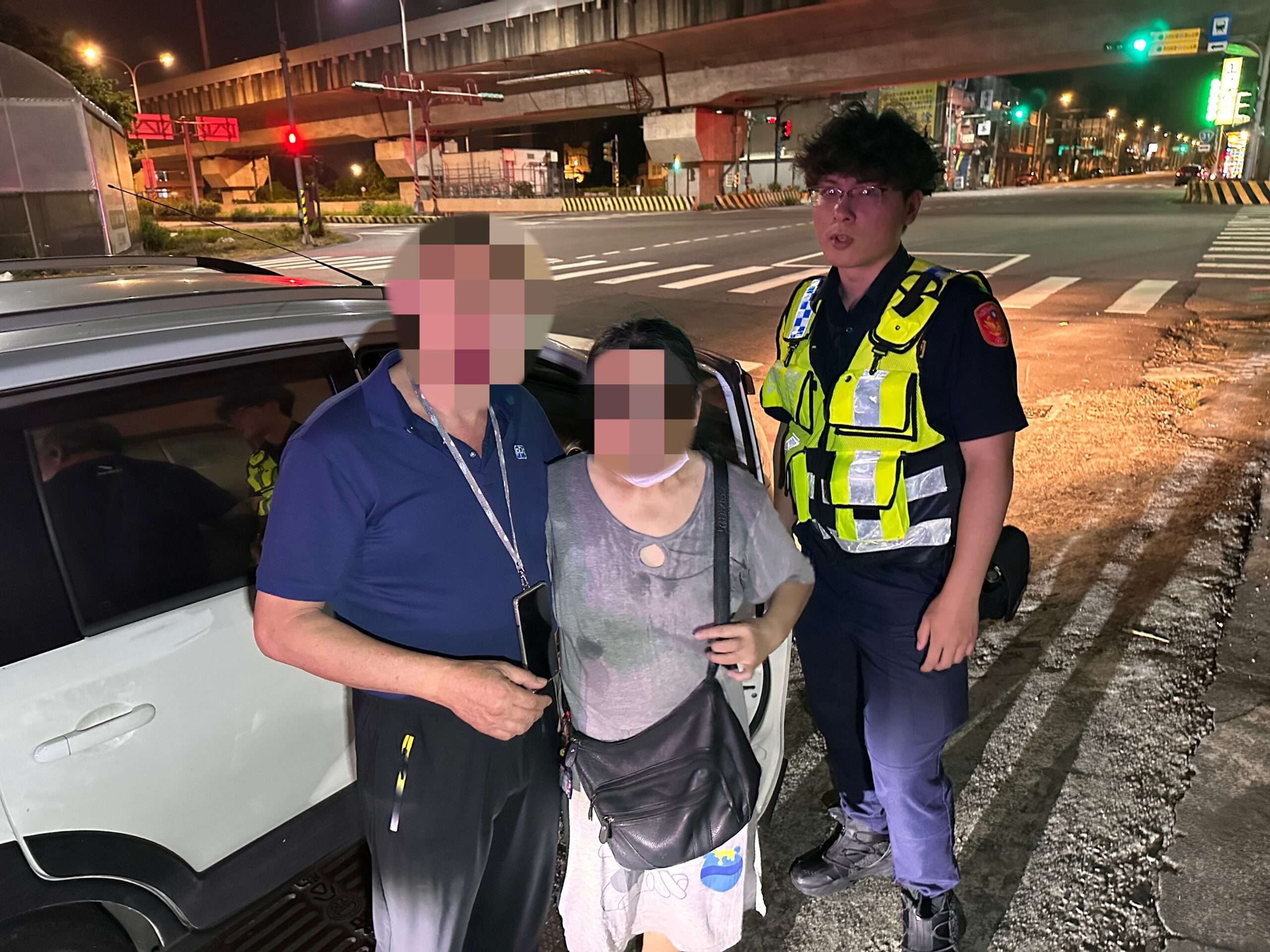 觀音婦深夜偷溜出門走到中壢 警及時伸援助團圓