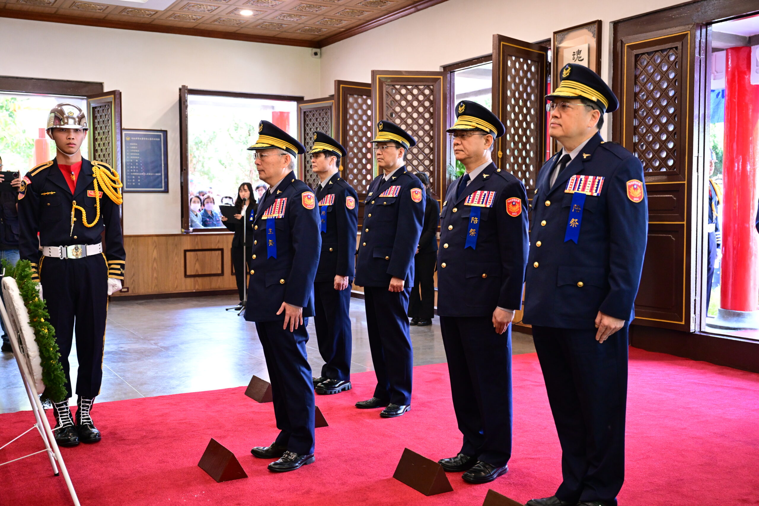 警政署春祭典禮登場 感念因公殉職員警對國家社會貢獻