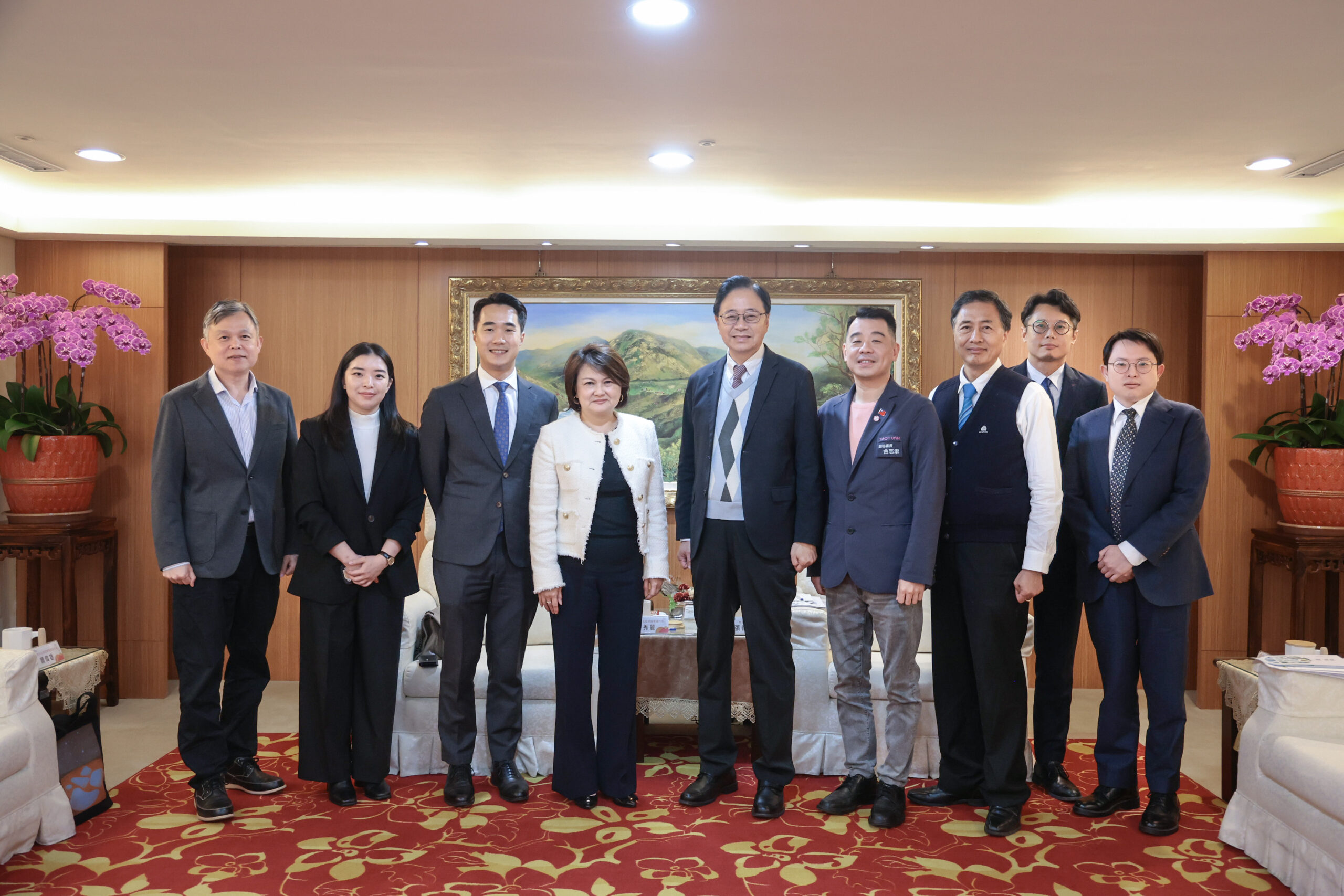 會見星國駐台代表！張善政聚焦AI、居住正義 盼擴大多方合作