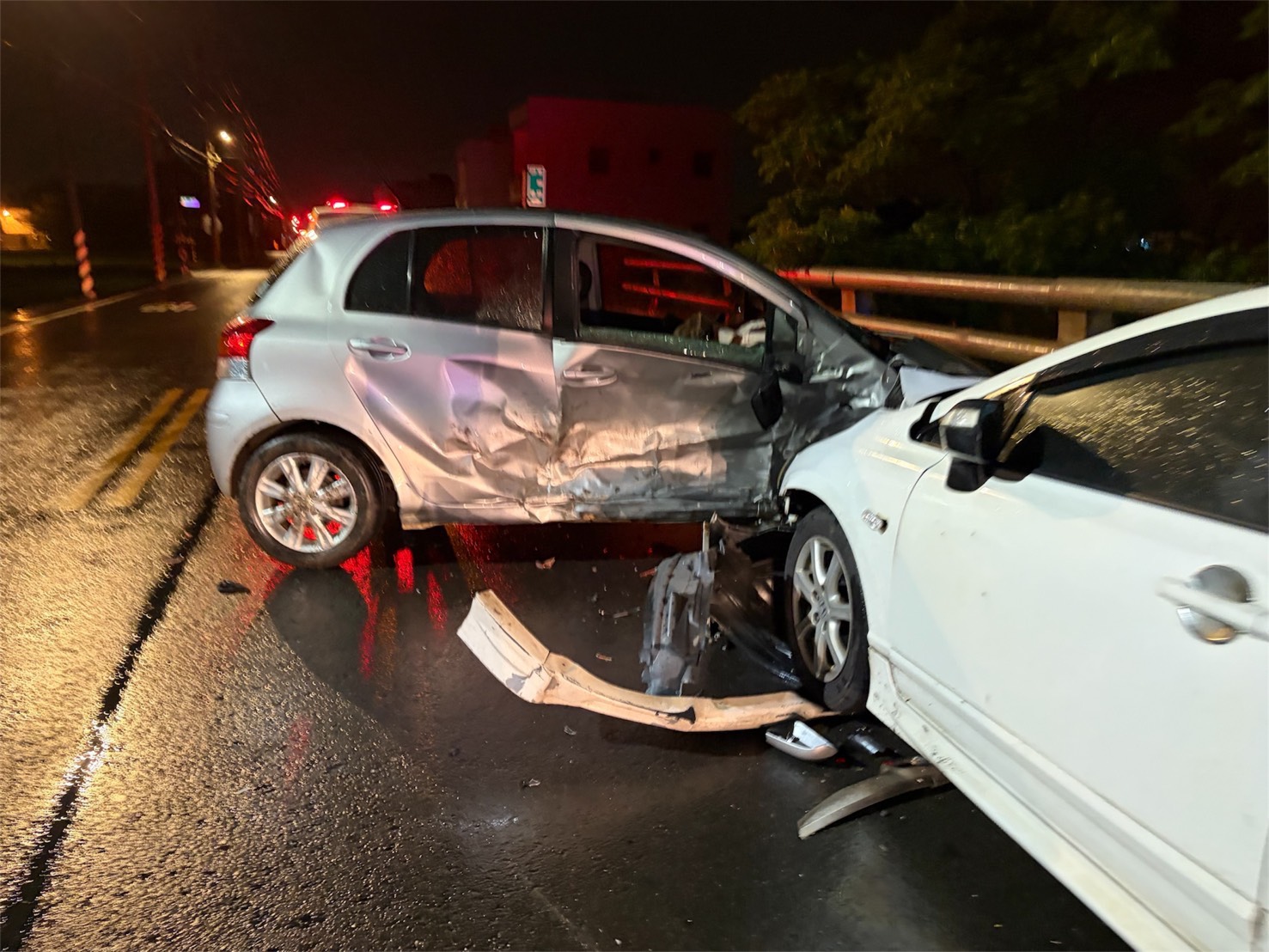 返家路碎！新屋老翁自撞又遭後車追撞 墜落水溝喪命