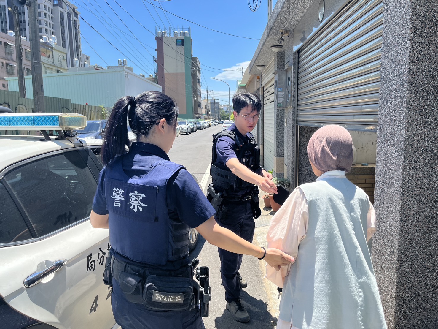 楊梅7旬婦熱昏頭跌倒受傷 警消即刻救援