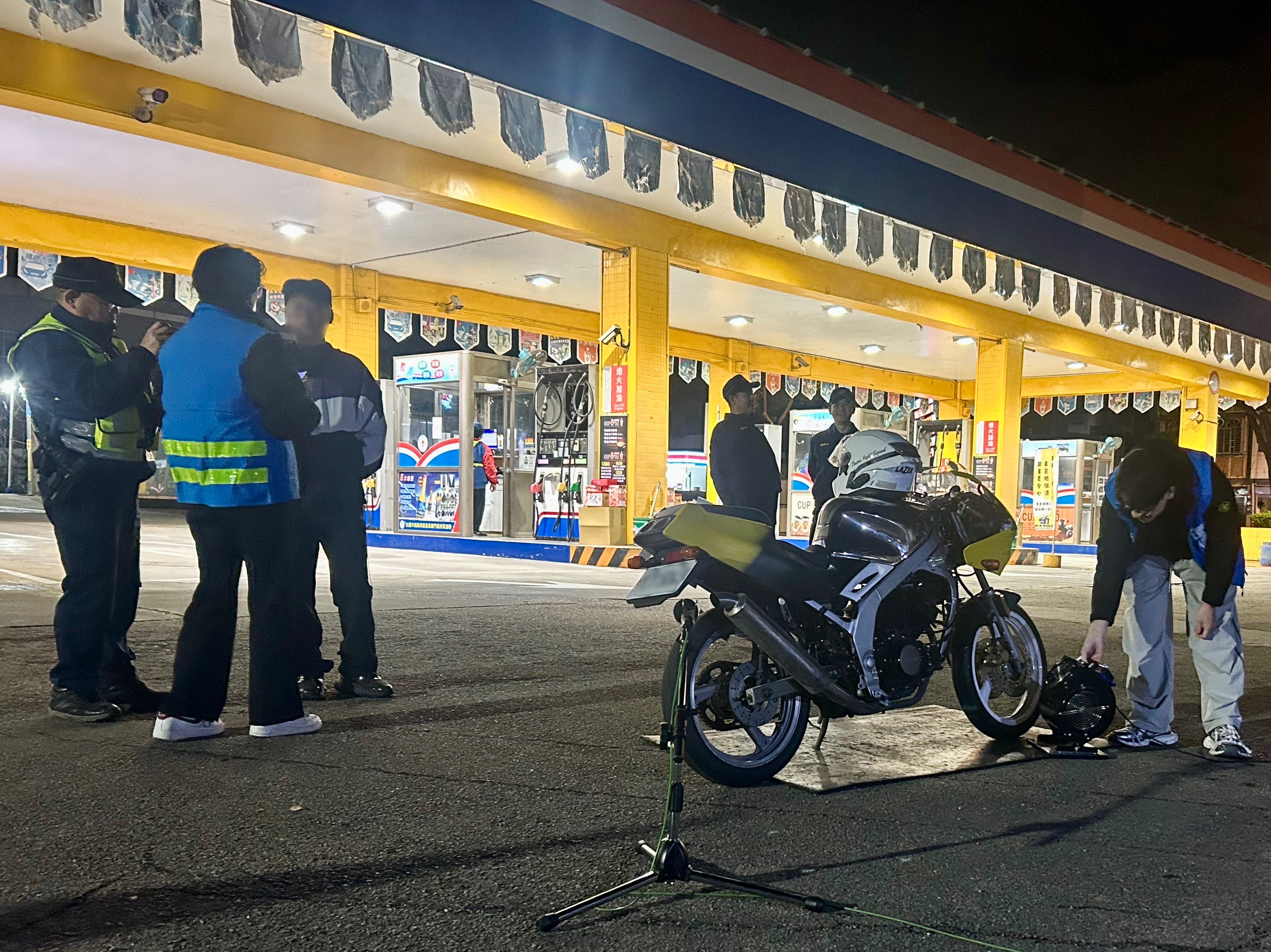 龍潭警攜手桃園環保局取締噪音車 3汽機車挨罰1萬1700元