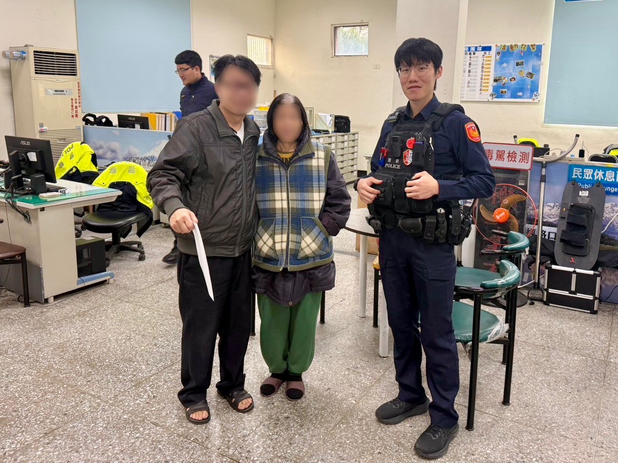 龍潭失智婦迷途險失溫 警火速尋人助返家