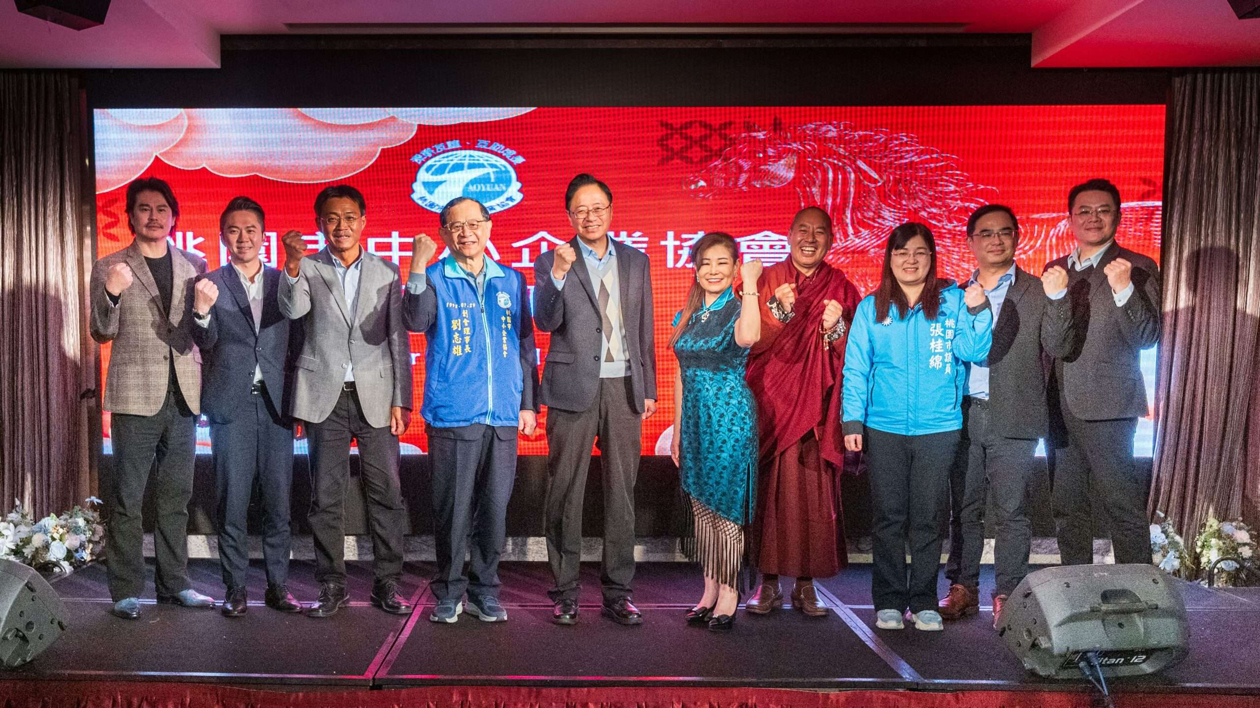 張善政出席桃園中小企業團拜 盛讚工業產值全台第一