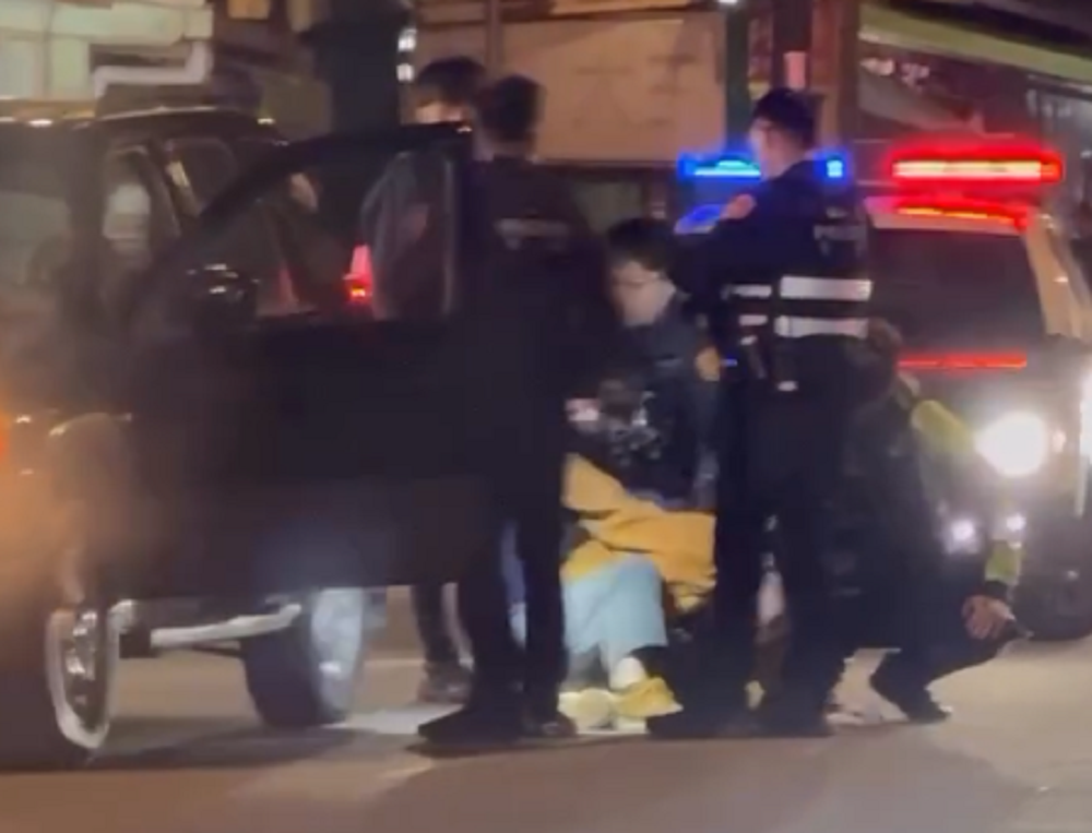 龜山警匪追逐！男未繫安全帶拒檢逃逸 警查獲毒品、鎮暴槍