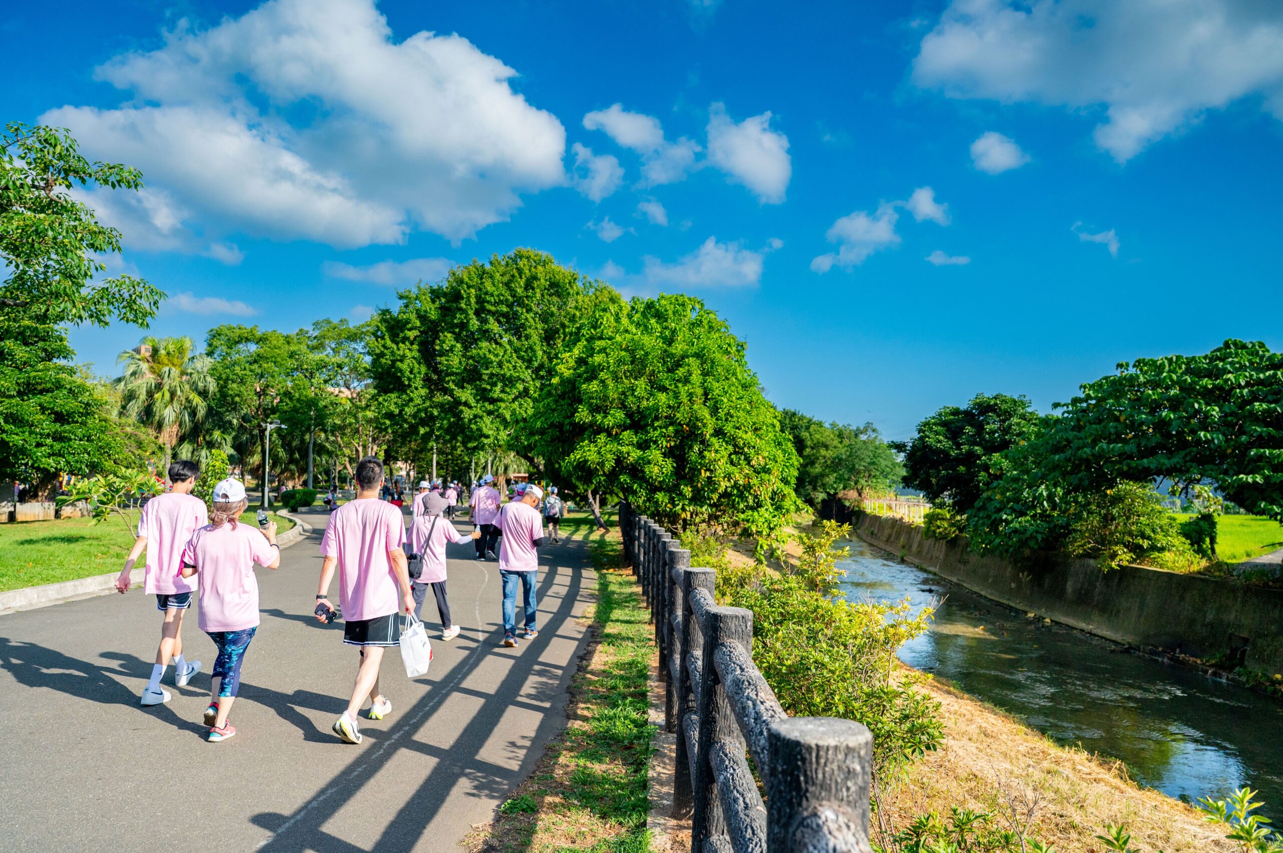 黃墘溪水質改善！2000人健走響應 桃園力推永續河川