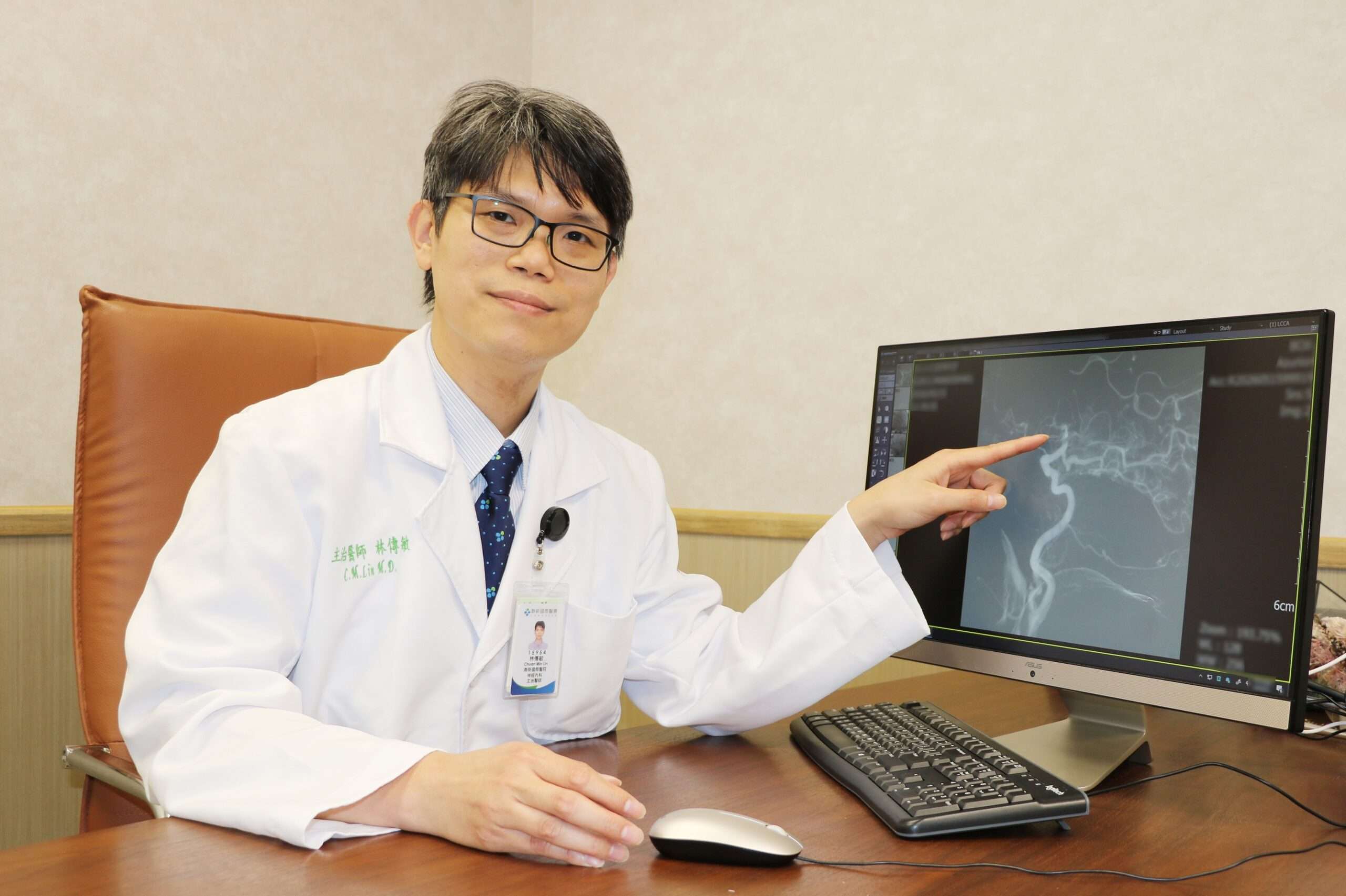 老婦急性缺血性腦中風 聯新國際醫院87分鐘取栓恢復良好 老婦急性缺血性腦中風 聯新國際醫院87分鐘取栓恢復良好